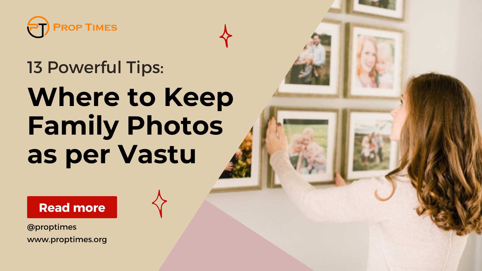 where to keep family photos as per vastu