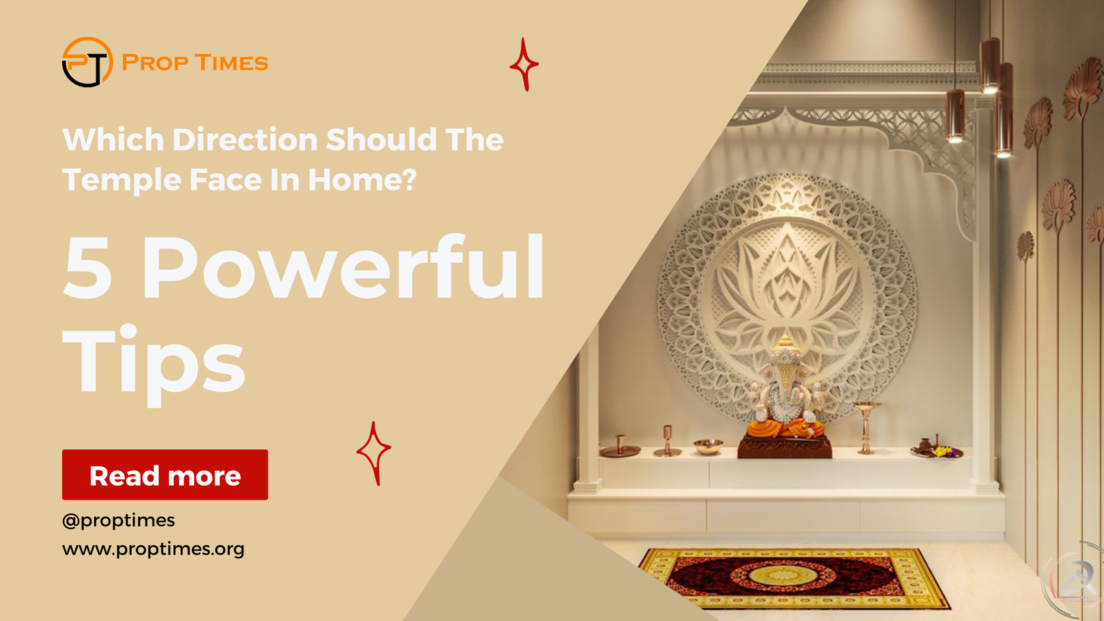 Which Direction Should The Temple Face In Home?