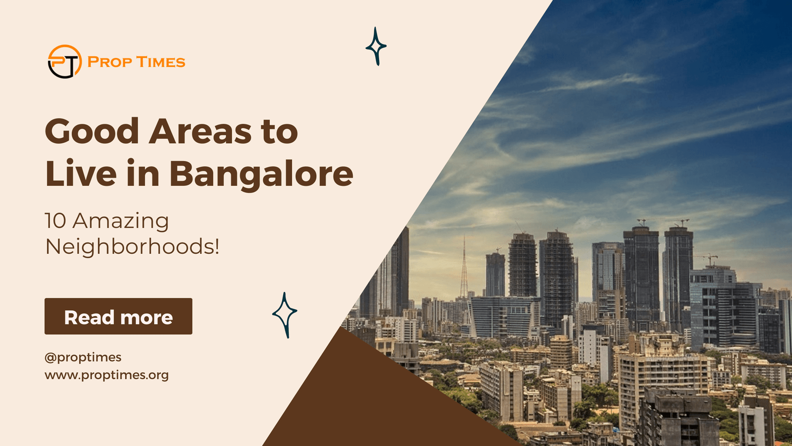 good areas to live in bangalore