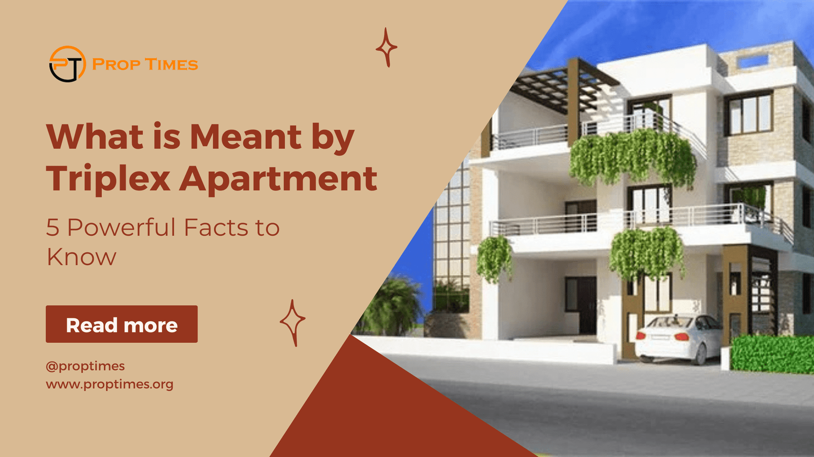 What is meant by Triplex Apartment